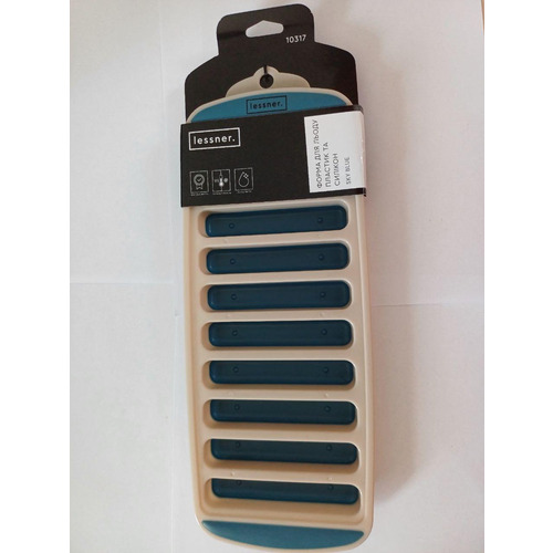 Форма для льда Lessner Sky Blue 29,5 х 11,5 х 2см [10317]