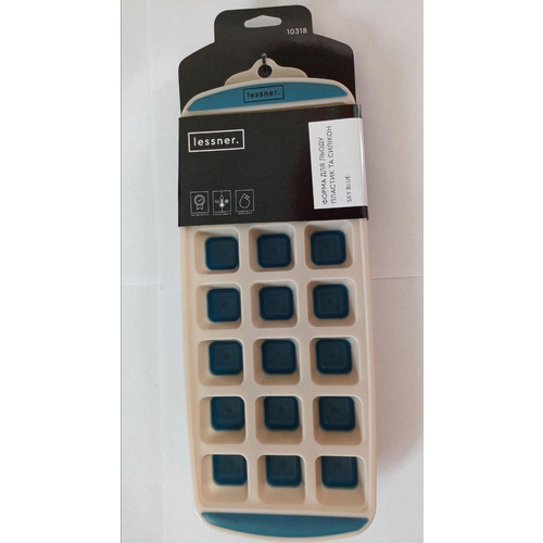 Форма для льда Lessner Sky Blue 29,5 х 11,5 х 2,5см [10318]