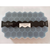 Форма для льда Lessner Sky Blue 20,5 х 12 х 2см [10319]