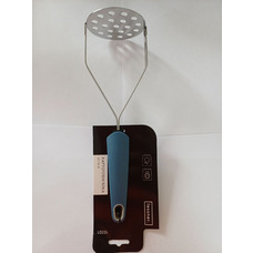 Картофелемялка стальная Lessner Sky Blue 27см [10321]