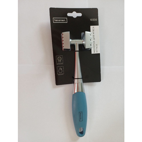 Молоток для мяса металлический Lessner Sky Blue 22см [10330]