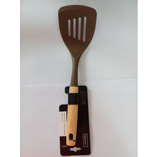 Лопатка силиконовая с прорезями Lessner Chef Choco 35.5см [10333]