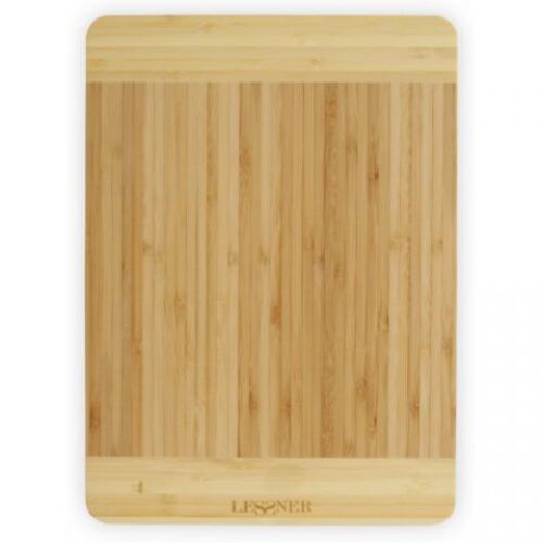 Доска кухонная прямоугольная бамбуковая Lessner 34х24х1.8см 10300-34