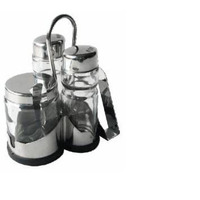 Набор для специй Lessner на металлической подставке 3 пр.