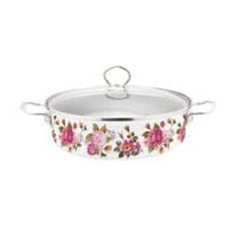 Lessner.Enamel.Кастрюля D 26 см 3,7 л Rose