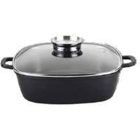 Гусятница прямоугольная с рукавичками Lessner Roaster Line D28*28 см 4 л