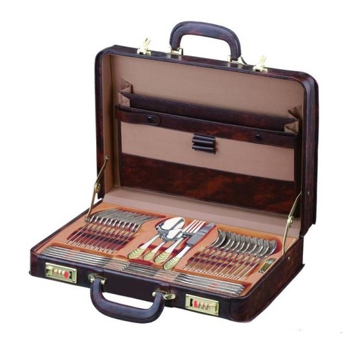 Набор столовый дипломат Lessner 84 пр. Leonora