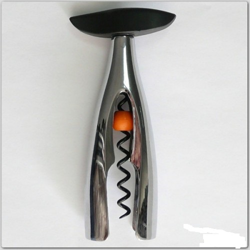 Штопор на подставке с обрезателем фольги Lessner 10007