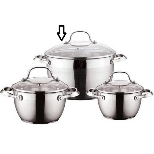 Кастрюля D24см V5,0л Lessner Coni