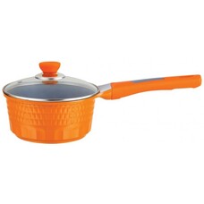 Ковш D=16 см 1,3 л Lessner Cast Aluminium Line Orangie