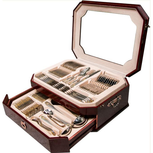 Набор столовых приборов дипломат 72 пр. Lessner Derby 68495