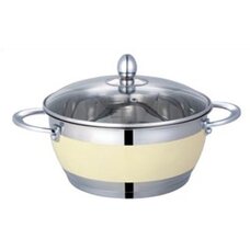 Кастрюля D=18 см 2,7 л Lessner Color Beige Brighton