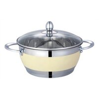 Кастрюля D=20 см 3,6 л Lessner Color Beige Brighton