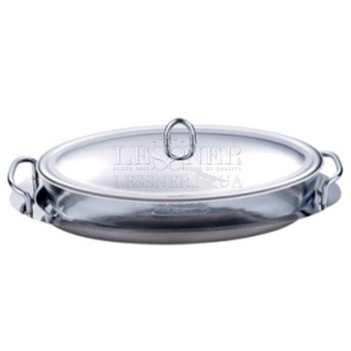 Мармит овальный 42x26x6,5 см Lessner 3,0 л 44003