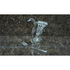 Набор десертных вилок  6 шт. Lessner Silver Collection "Лебедь"99150