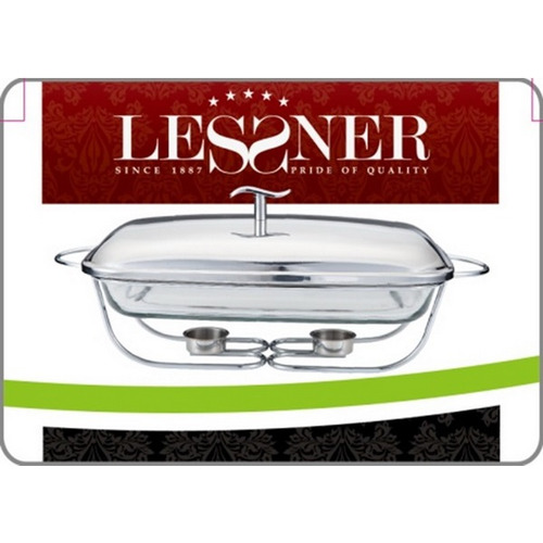 Мармит прямоугольный Lessner 39,5×23,8×5,2 см 3 л