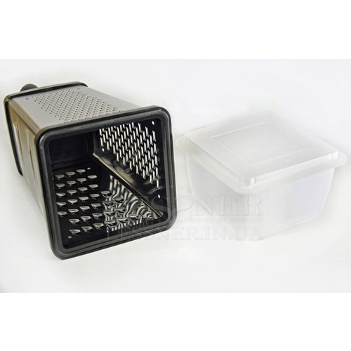 Терка с контейнером Lessner 4 грани 10062