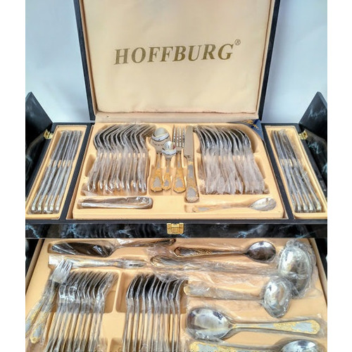 Набор столовых приборов Hoffburg 72пр. Elegance HB 72827 GS