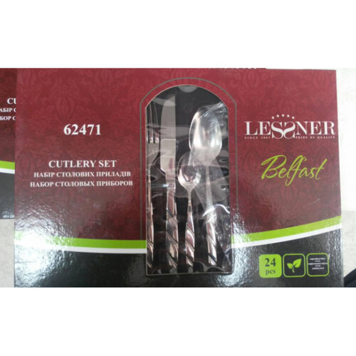 Набор столовых приборов Lessner Belfast 24пр. 62471