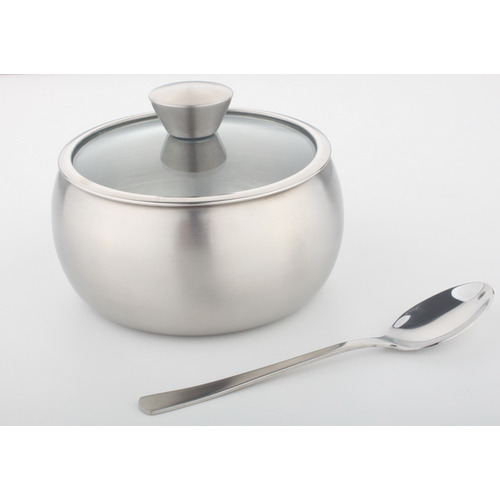 Сахарница с ложкой Lessner Tereza 460мл 11138