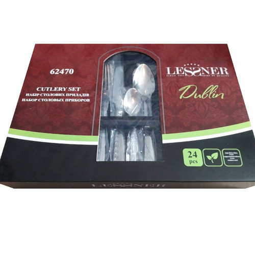 Набор столовых приборов Lessner Dublin 24пр. 62470